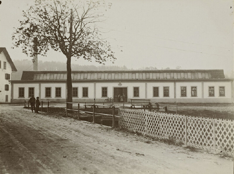Seidenweberei Sigrist Nordfassade 1902